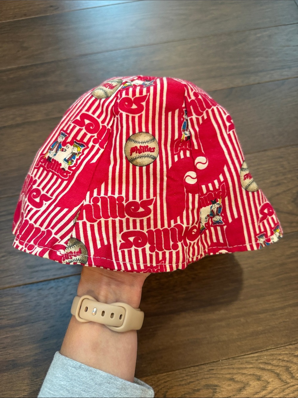 Philadelphia Phillies Red Stripe Bucket Hat